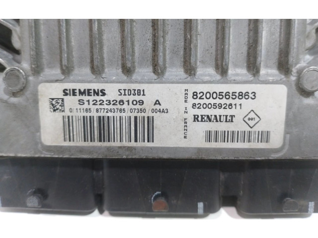 Řídící jednotka 8200565863, 8200592611   Nissan Tiida C11 2008