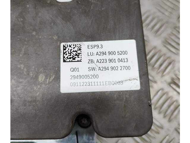 Jednotka ABS A2949005200, A2239010413   Mercedes-Benz GLC C254 2022