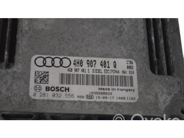 Řídící jednotka 4H0907401Q, 0281032556   Audi A8 S8 D4 4H 2015