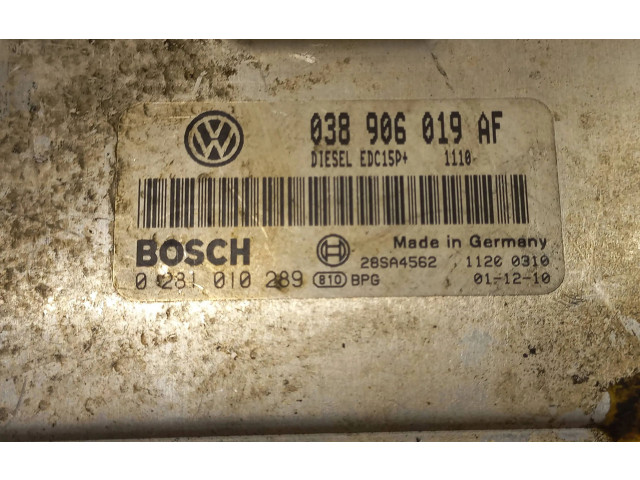 Řídící jednotka 038906019AF, 28SA4562   Skoda Fabia Mk1 (6Y) 2003