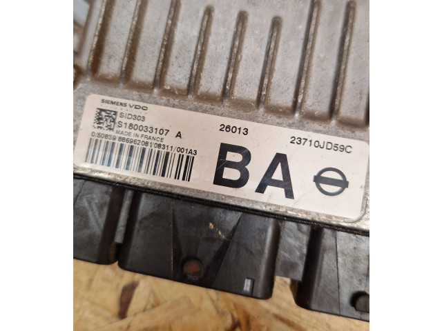 Řídící jednotka 23710JD59C, S180033107A   Nissan Qashqai 2006