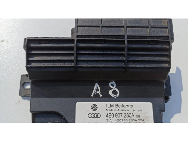 Блок управления 4E0907280A, 4E0910280A   Audi A8 S8 D3 4E