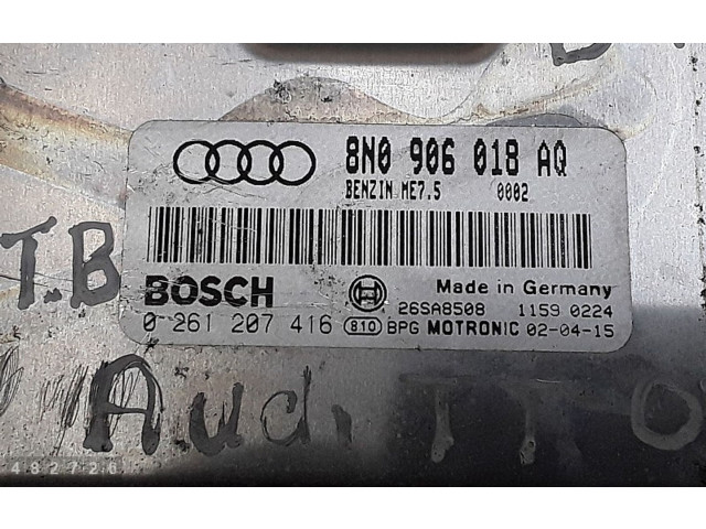 Řídící jednotka 8n0906018aq   Audi TT Mk1 2002