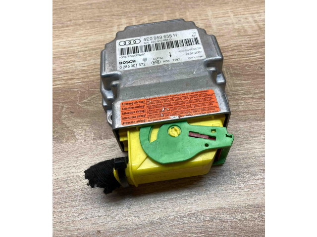 Блок подушек безопасности 4E0959655H, 4E0910655D   Audi A8 S8 D3 4E