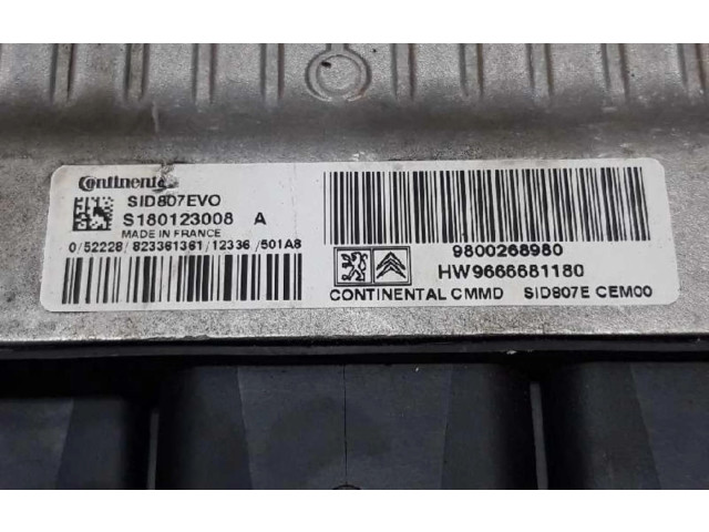 Řídící jednotka S180123008   Peugeot 308 SW  2012