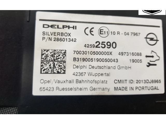 Блок управления 42592590, 39162993   Opel Mokka