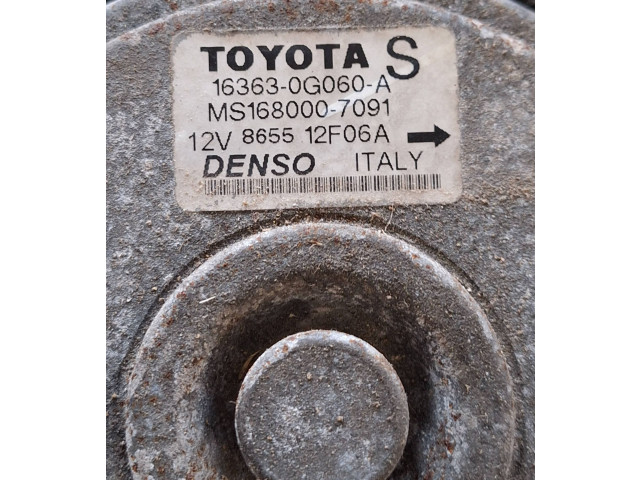Комплект вентиляторов MS1680007091, 163630G060A   Toyota Avensis T250