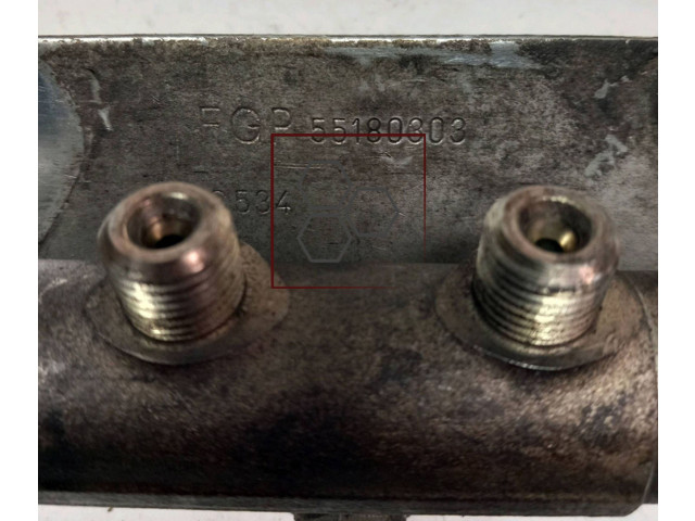 Vstřikovací lišta 55210069   Fiat Panda III     
