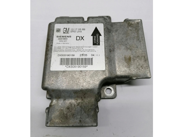 Блок подушек безопасности 13170589   Opel Signum