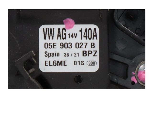 Генератор 05E903027B   Volkswagen T-Cross      