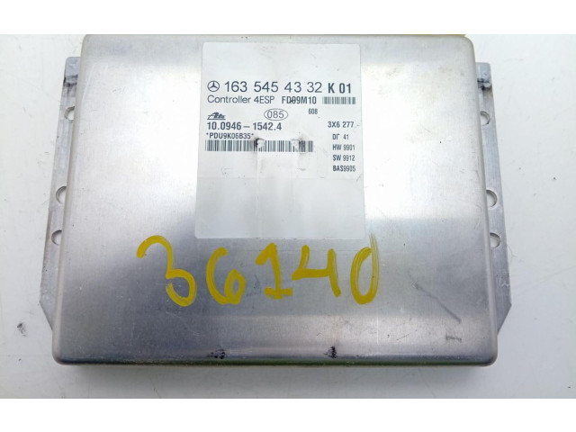 Блок управления АБС 1635454332   Mercedes-Benz CL C215