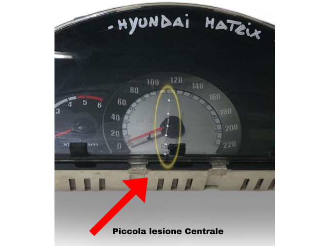 Панель приборов    Hyundai Matrix       