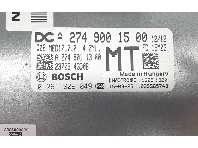 Řídící jednotka A2749001500   Infiniti Q50 2015