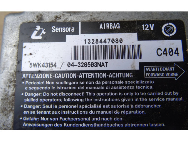 Блок подушек безопасности 1328447080, 5WK43154   Citroen Jumper