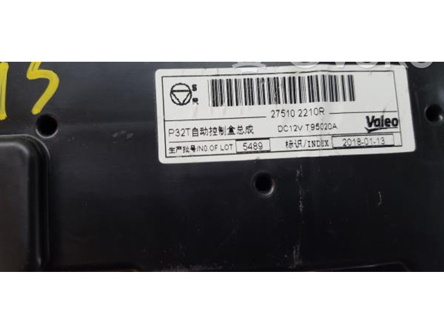 Блок управления климат-контролем 275102210R, T95020A   Renault Kadjar