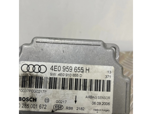 Блок подушек безопасности 4E0959655H, 4E0910655D   Audi A8 S8 D3 4E