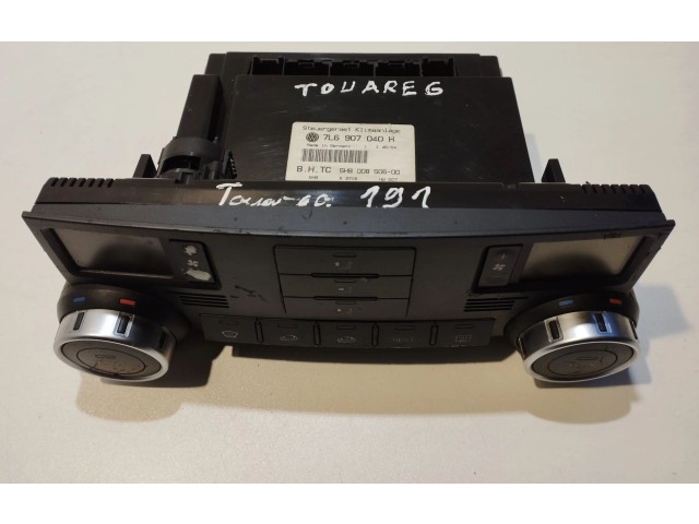 Блок управления климат-контролем 7L6907040H   Volkswagen Touareg I
