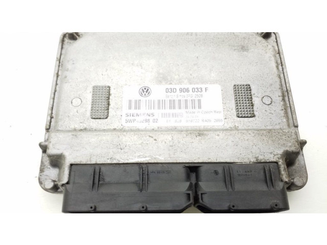 Блок управления двигателя 03D906033F   Skoda Fabia Mk1 (6Y)