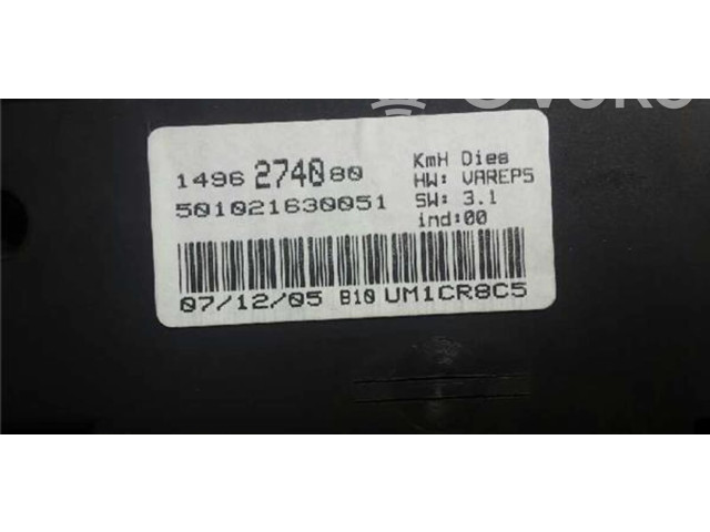 Přístrojová deska  Peugeot 807 2004 1496274080, 1496274080  