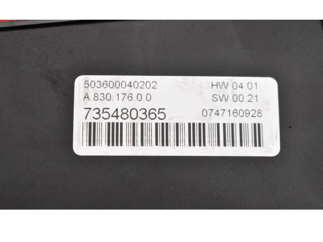 Блок управления климат-контролем 735480365, 735480365   Fiat Bravo