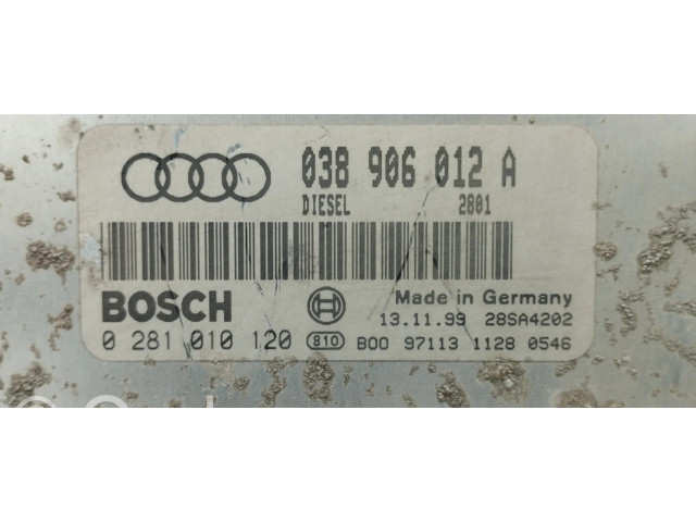 Блок управления двигателя 038906012A   Audi A3 S3 8L