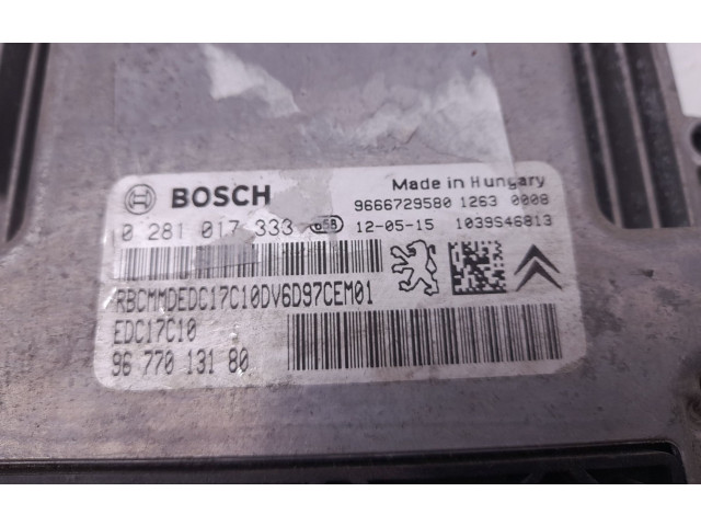 Řídící jednotka BOSCH, 9677013180   Citroen C3 Picasso 2010
