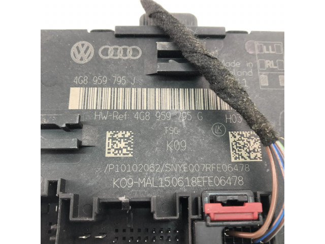 Блок управления 4G8959795G   Audi A6 C7