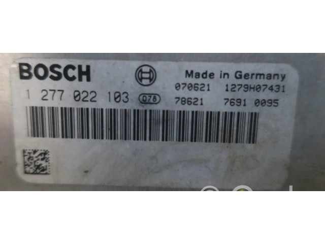 Řídící jednotka 1277022103, CENTRALITAMOTORUCE   BMW X5 E70 2009