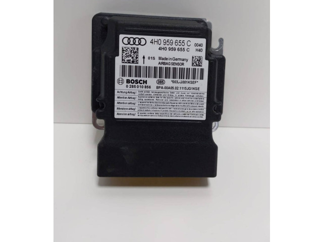 Блок подушек безопасности 4H0959655C, 0285010856   Audi A8 S8 D4 4H