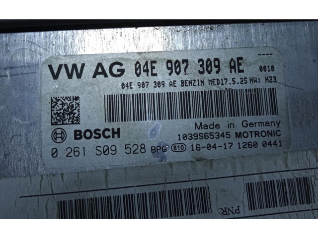 Блок управления двигателем Блок управления 04E907309AE   Volkswagen Scirocco