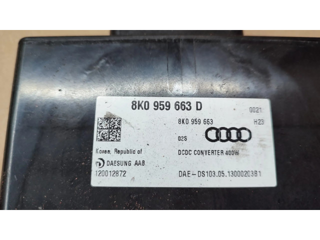 Блок управления 8K0959663D   Audi A6 S6 C7 4G