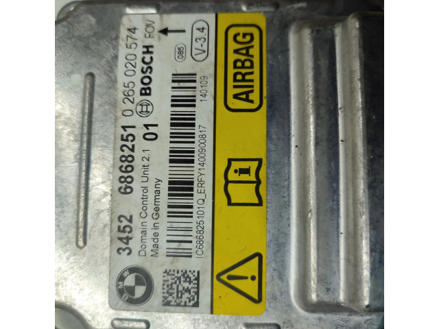 Блок подушек безопасности 6868251   BMW 3 F30 F35 F31