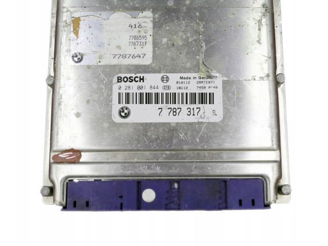 Řídící jednotka 7787317, 0281001844   BMW 7 E38 2001