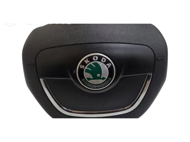 Подушка безопасности водителя 1Z0880201AK   Skoda Octavia Mk2 (1Z)