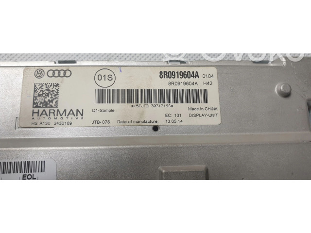 Дисплей    8R0919604A   Audi Q5 SQ5