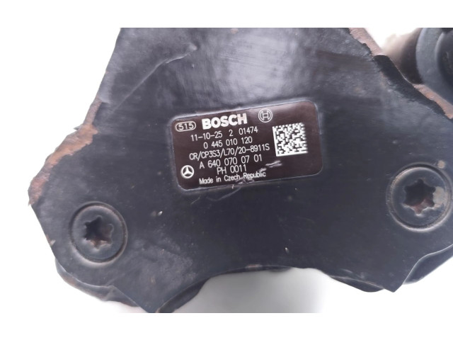 Vstřikovací čerpadlo A6400700701, 0445010120   Mercedes-Benz A W169    OM640.940 