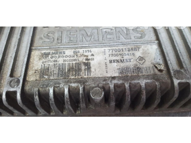 Блок управления коробкой передач 7700113487, 7700113487   Renault Clio II
