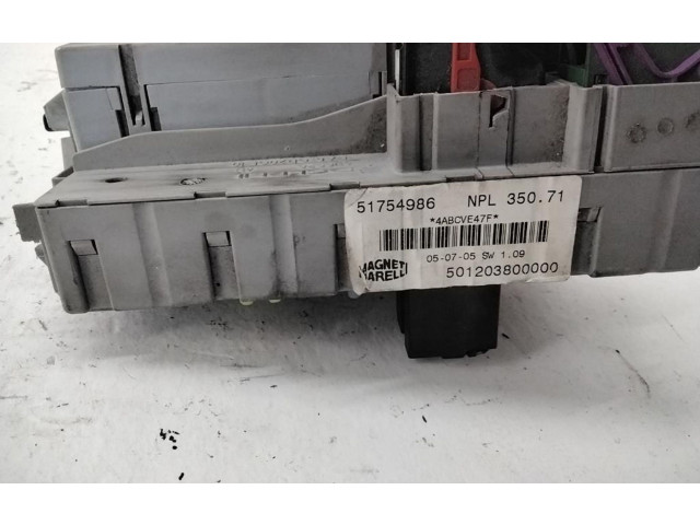 Блок комфорта 51754986, 188A9000   Lancia Musa   