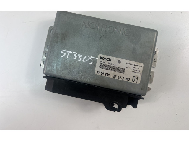 Блок управления двигателем Блок управления 0261203459, 4239638   Saab 900