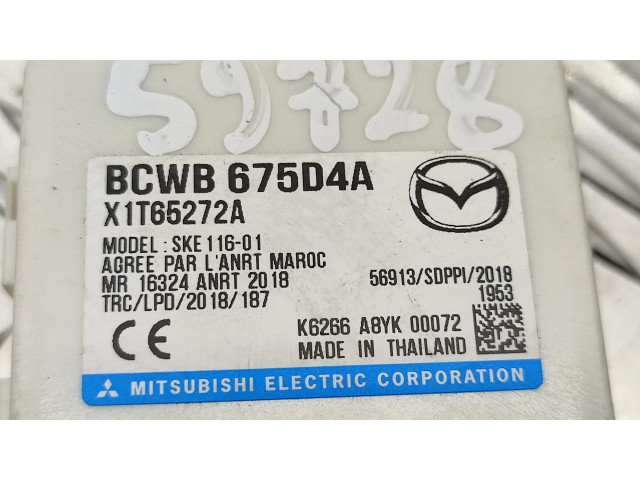 Блок управления BCWB675D4A, X1T65272A   Mazda 3