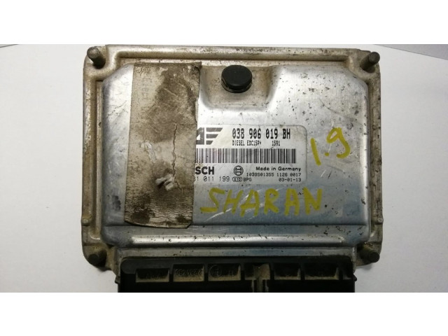 Řídící jednotka 038906019BH, 0281011199   Volkswagen Sharan 1999
