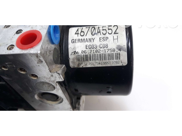 Jednotka ABS 4670A552, 4670A552   Mitsubishi Outlander 2011