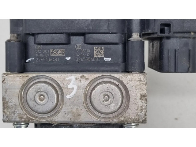 Jednotka ABS 2265106481, 0265956083   Citroen C4 II Picasso 2014