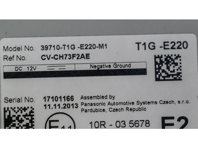 Дисплей    39710T1GE220M1, T1GE220   Honda CR-V