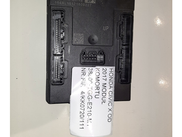 Блок комфорта 38800TGGE210M1   Honda Civic X   
