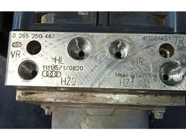 Jednotka ABS 4G0614517R, 0265250487   Audi A6 C7 2011