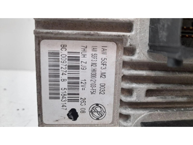 Блок управления двигателя 5SF3M2D032, 51843147   Fiat Grande Punto