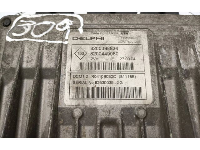 Řídící jednotka SV22-06, 8200398934   Renault Modus 