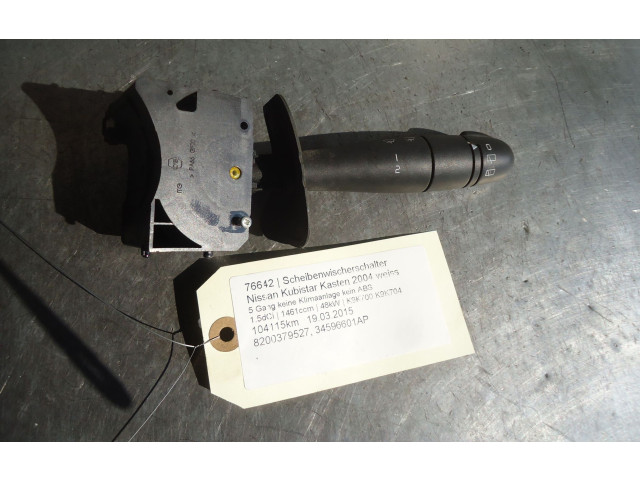 Переключатель дворников 8200379527, 34596601AP   Nissan Kubistar