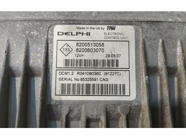 Řídící jednotka 8200513058   Dacia Logan I 